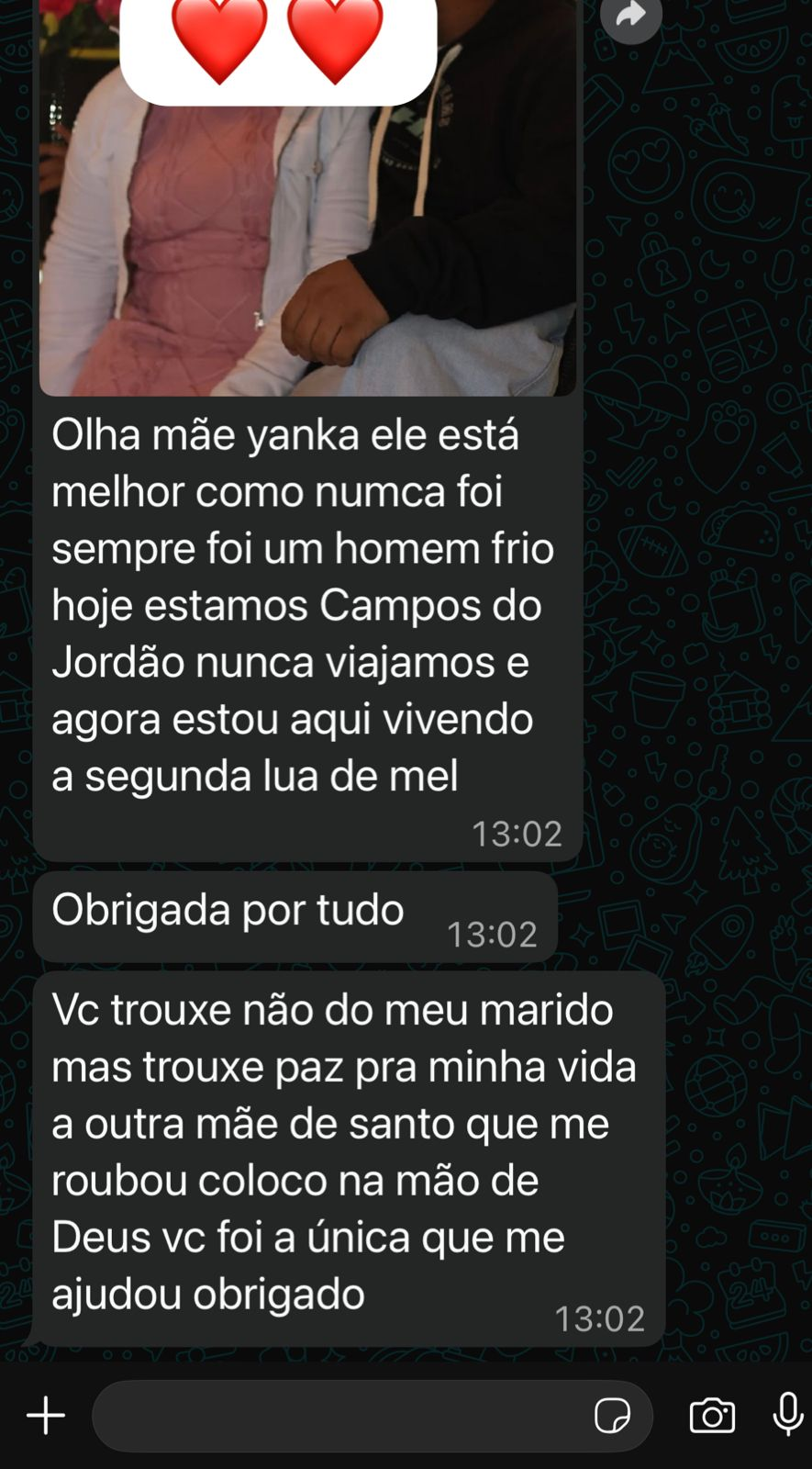 Depoimento real de cliente 3 da Taróloga Yanka